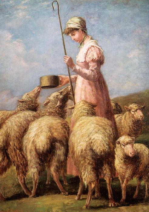 Shepherdess, Anna Chamberlain Freeland